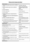 Physics Unit 2 Energy Fact Sheet