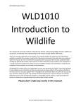 WLD1010 Student Manual - Prairie Land Regional Division No. 25