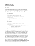 CS101 Lecture Notes, Mock Overview of Java Programming Hello