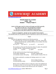 (www.efficientacademy.com)-ISC Physics Sample Paper6