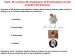 L28EvolutionOutsideBiology