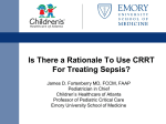 CRRT Sepsis Talk