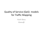 QoS models for Traffic Mapping v3