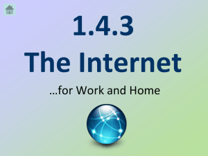 Internet - Bangor Grammar School