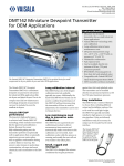 DMT142 Miniature Dewpoint Transmitter for OEM