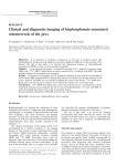 Clinical and diagnostic imaging of bisphosphonate