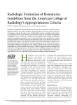 Radiologic Evaluation of Hematuria