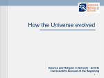 Powerpoint Resource: How the universe evolved