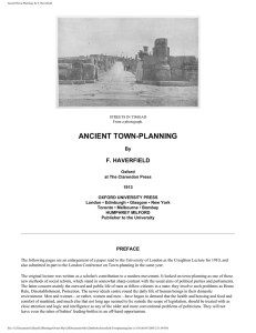 AncientTown-Planning, by F. Haverfield