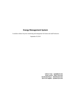 Energy Management System