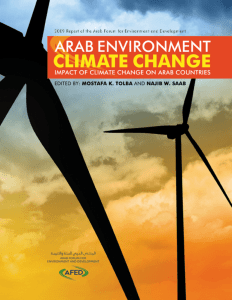 Climate Change - Arab Forum for Environment and Development