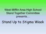 West Mifflin Area High School Stand Up to Stigma