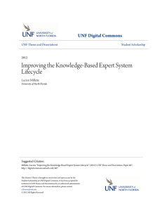 Improving the Knowledge-Based Expert System Lifecycle