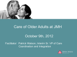 Care of Older Adults at JMH