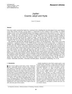 Jupiter: Cosmic Jekyll and Hyde - Mary Ann Liebert, Inc. publishers