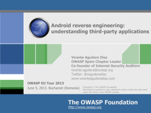 Android Reverse Engineering