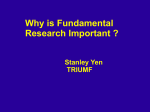 Why is Fundamental Research Important
