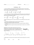 Student AP Physics 1 Date Oscillations – MC 1. A mass m, attached