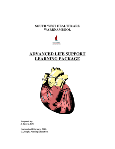 Learning package - South West Healthcare