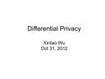 Differential Privacy