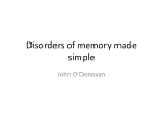 Memory Dr J O`Donovan 22nd June 2012