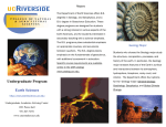 Geo Sciences Brochure for Web - CNAS Undergraduate Academic