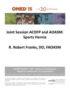 R. Robert Franks, DO - American Osteopathic Association
