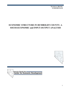 Economic Structure in Humboldt County