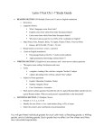 Latin I Test Ch.1-7 Study Guide READING SECTION (30 Multiple