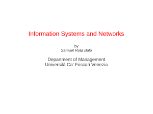 Information Systems and Networks