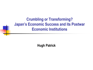 3. How Have These Economic Institutions Responded? (cont.)