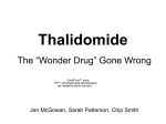 Thalidomide - Academics