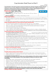 Drug Information Sheet("Kusuri-no-Shiori") Internal Published: 04