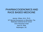 understanding the role of pharmacotherapy and health disparities