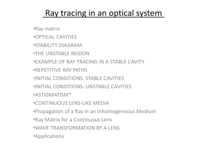 Ray tracing yair