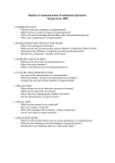 Business Communications Examination Questions