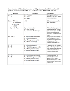 Ch 10 equations - mvhs