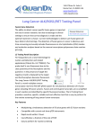 Lung Cancer ALK/ROS1/RET Testing Panel
