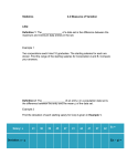 2.4 Measures of Variation