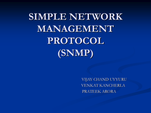 What is network management?