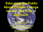 Useful Approaches in Dealing with the Public Provide Solid Science