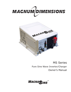 64-0007 Rev E - Magnum Dimensions