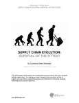 Supply Chain Evolution: Survival of the Fittest