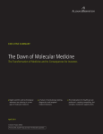 The Dawn of Molecular Medicine