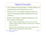 Optical Encoders