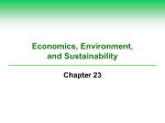 Environmentally Sustainable Economy
