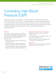 HEDIS Tip Sheet - Controlling High Blood Pressure