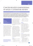 Cancer-related lymphoedema in males