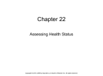 22 assessing health status