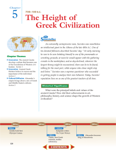Chapter 5: The Height of Greek Civilization